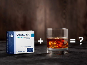 viagra i alkohol